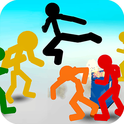 Game Stickman Street Fighting 3D